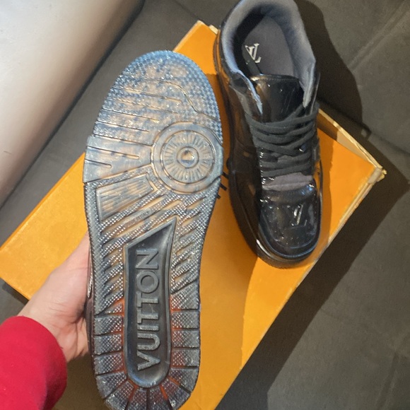 Louis Vuitton LV Trainer Transparent Low-Top Sneakers Black - Picture 6 of 7